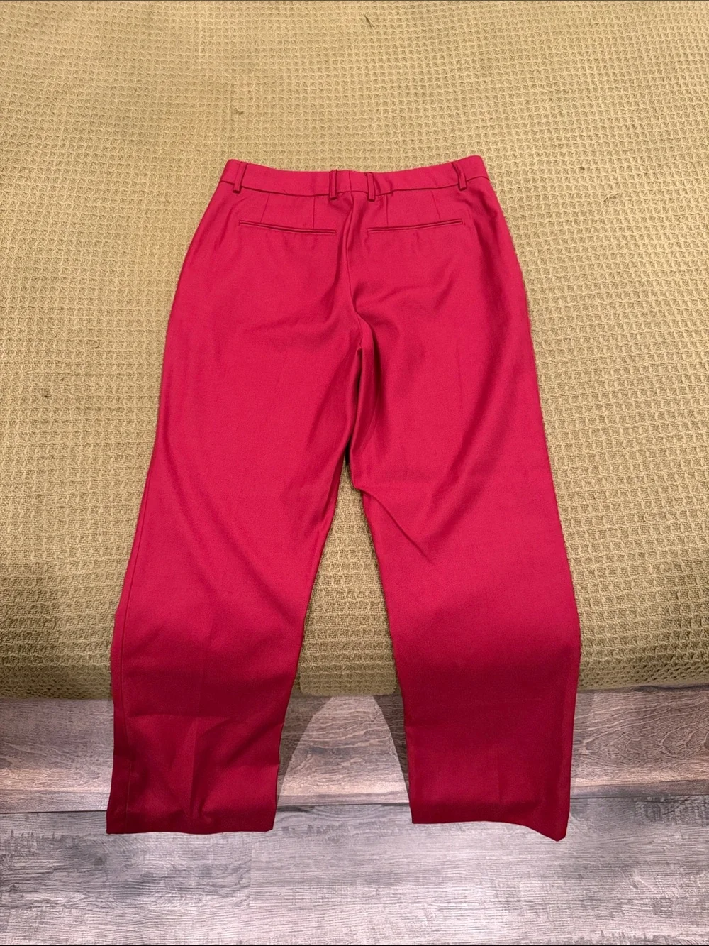 Fashion Nova Fuchsia Wide-Leg Dress Pants